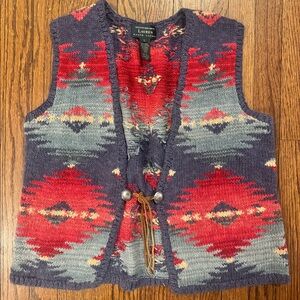 Vintage Ralph Lauren Sweater Vest.